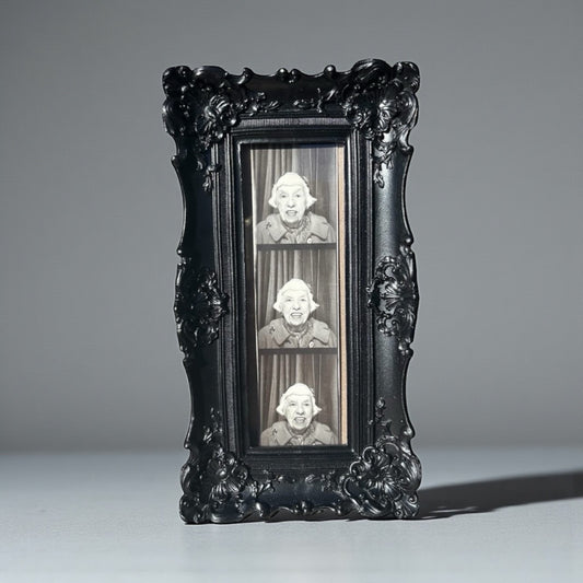 2x6 picture frame - photo booth picture frame in black 