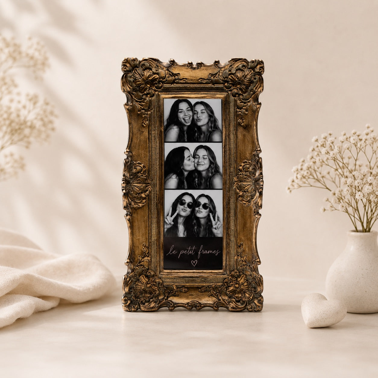 Ornate Gold- 2x6 Photo Booth Frame