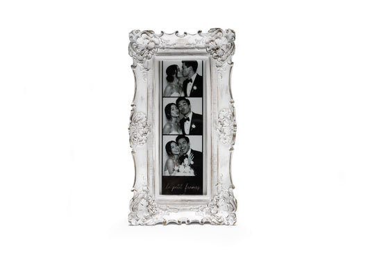 Ornate Rustic White- 2x6 Photo Booth Frame