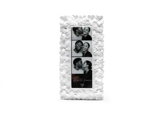 Floral White - 2x6 Photo Booth Frame