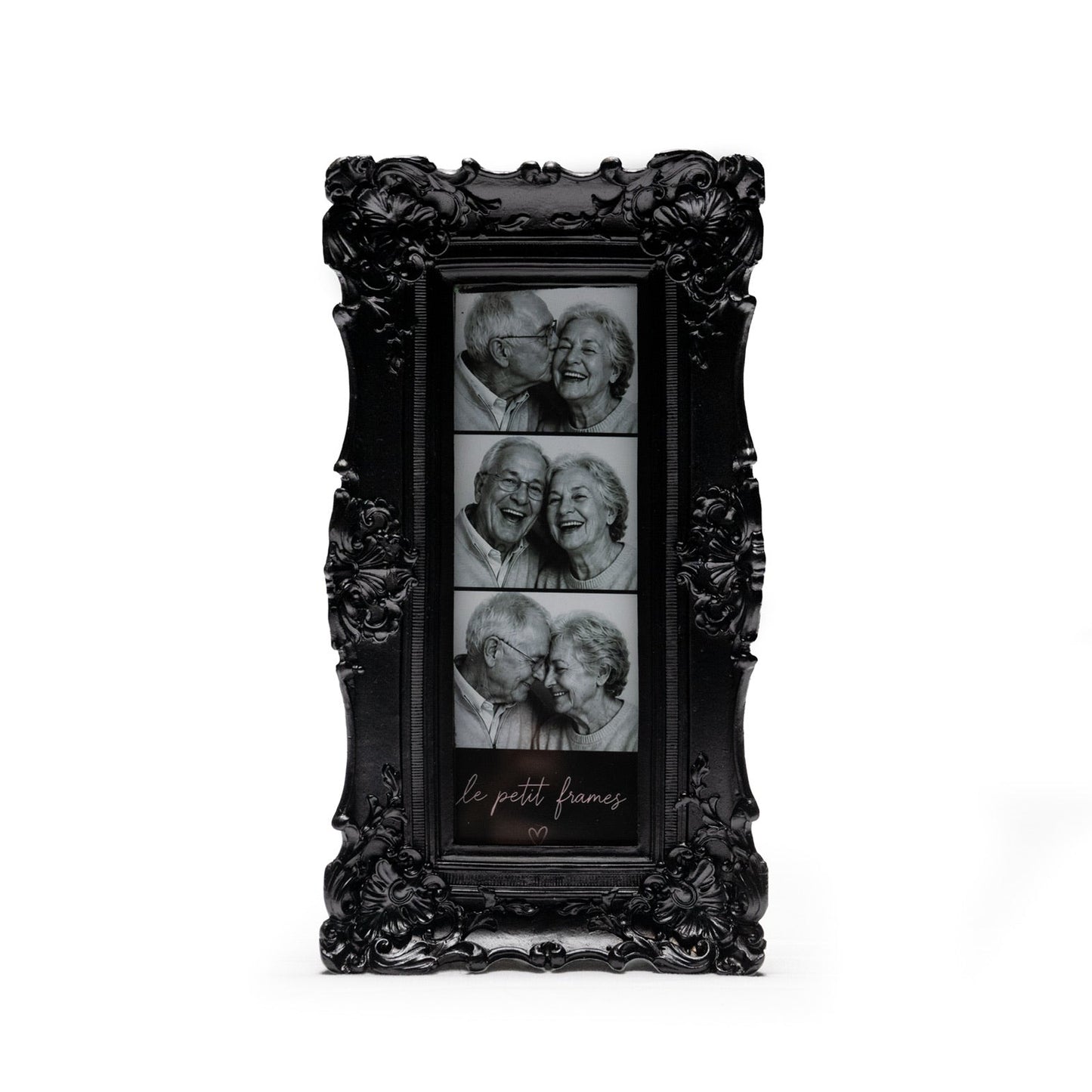 cute spooky photo booth picture frame black