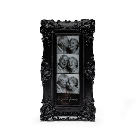 cute spooky photo booth picture frame black