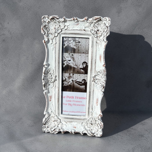 white 2x6 photo booth frame 